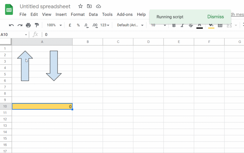 How to Insert Spin Button in Google Sheets