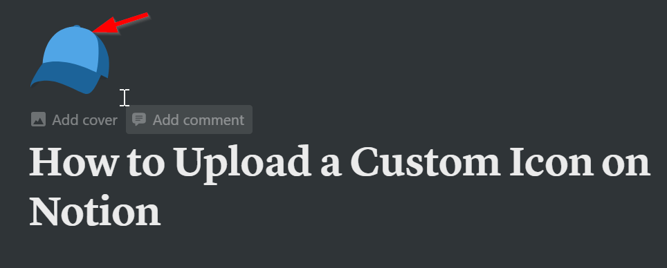 how to upload Custom icons on
