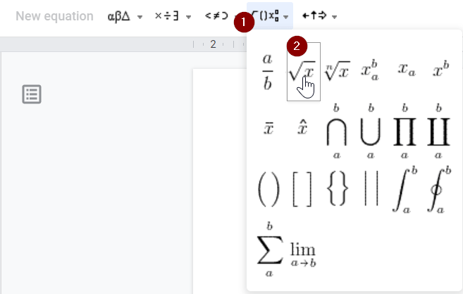 how-to-insert-a-square-root-symbol-in-google-docs-easy-guide-2022