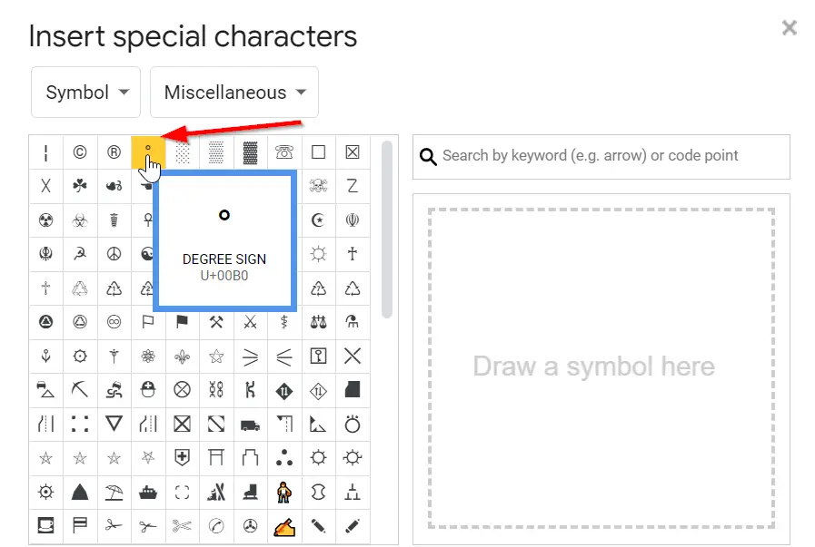 how-to-insert-a-degree-symbol-in-google-docs-quick-easy-guide