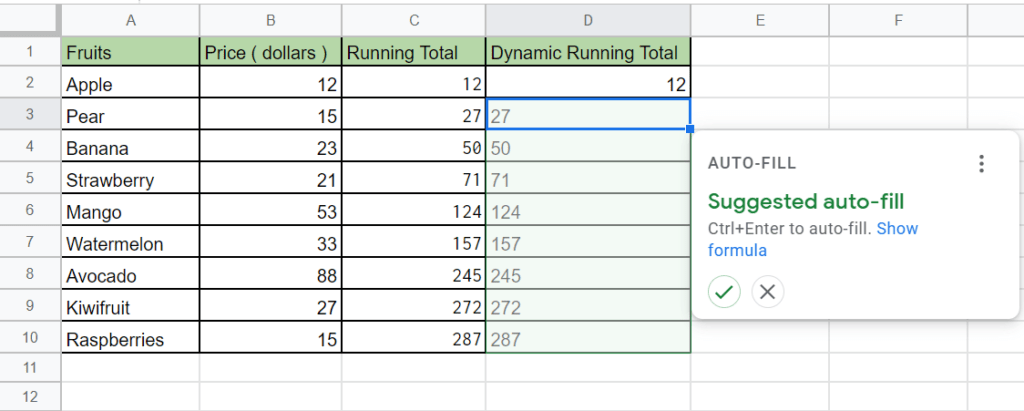 How To Get A Running Total In Google Sheets Easy Guide 2022