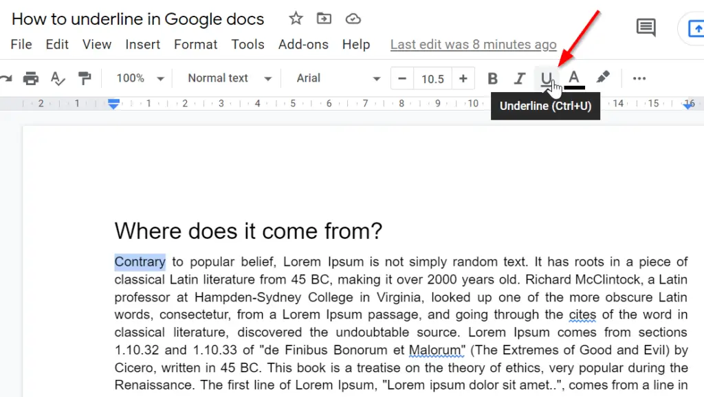 how-to-underline-in-google-docs-easy-guide-2022