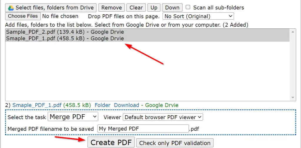 How To Combine Two Pdf Files In Google Drive Easy Guide