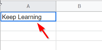 How to Underline in Google Sheets