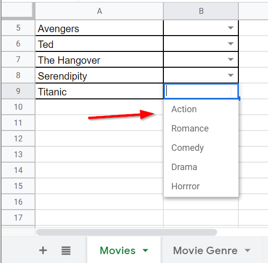 How To Make Categories In Google Sheets
