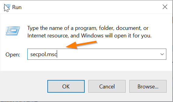 How to turn off Password Policy in Windows 10