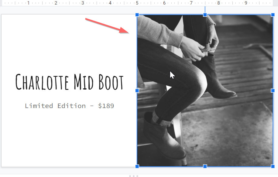 how to send something to the back on google slides