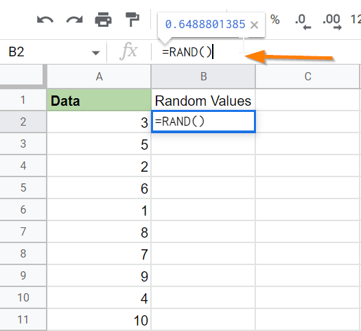 How to Select a Random Sample in Google Sheets